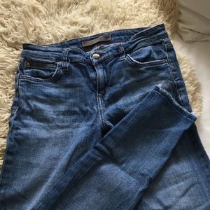 Joe’s jeans mid rise skinny ankle